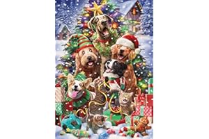 Christmas Pets Advent Calendar (Countdown to Christmas) by Vermont Christmas Company - Open a Window for a Fun Picture Each Day in December