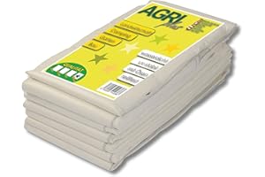 AGRI Plus Bâche en Tissu avec œillets I 10 x 12 m I Différentes Tailles I Epaisseur : 250 g/m² I Bâche de recouvrement Solide et indéchirable I Tout Usage extérieur I Etanche et résistante aux UV