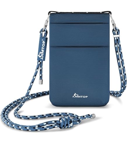 homchen Porta passaporto da viaggio con blocco RFID, organizer per documenti e carte di credito, per uomini e donne, Fenicottero Rfid, L, 100