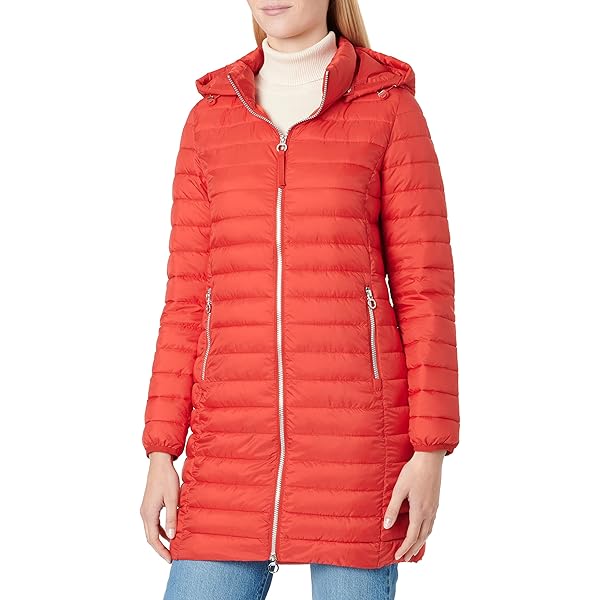 S.Oliver Cappotto Donna In Poliestere E Lana - Lungo, Grigio Melange, Vestibilità Regolare - Foto 3