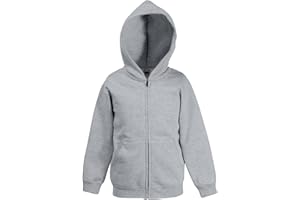 Fruit of the Loom - Felpa Aperta con Cappuccio - Bambino