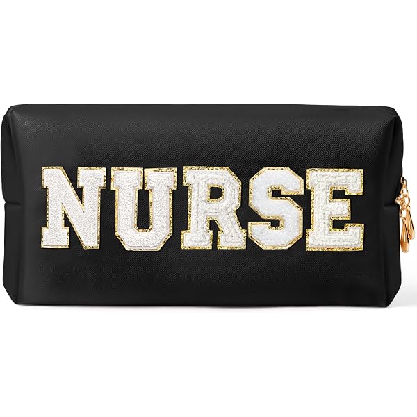 QGFM Krankenschwester-Tasche, 19 X 25 Cm – Kosmetiktasche Mit Reißverschluss, Stylisch & Praktisch