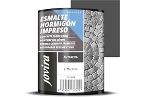 JOVIRA PINTURAS JOVIRA PITURAS Peinture Sol En Béton Résine de rénovation pour sols en béton (750 Millilitres, Anthracite)