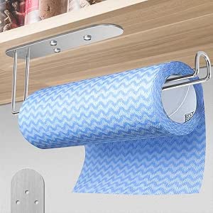 Baiying Küchenrollenhalter Ohne Bohren, Mit Ersatzkleber Sus304 Edelstahl  Küchenrollen Wandmontag, 12.6Inch Papierrollenhalter, Passend In Küche Oder  Bad ( Silber ) : Amazon.de: Küche, Haushalt & Wohnen