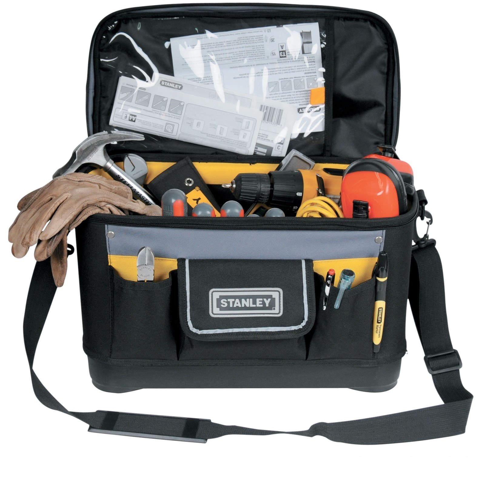 Stanley 196193 Rigid MultiPurpose Tool Bag 16inch eBay