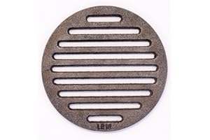 SHOPPING-KOBOLDE Premiumqualit?t ? 18cm Rundrost Gussrost Ofenrost Kaminrost Ascherost Feuerrost