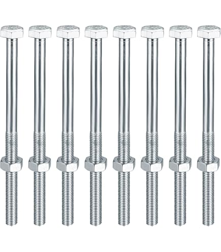 Steel Hex Bolts And Nuts Grade 8.8 Hex Bolts DIN931 DIN933 DIN934 Black