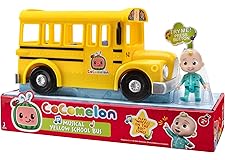 CoComelon - Feature Vehicle (School Bus), Yellow, CMW0015