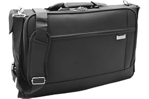 House Of Leather Dress Garment Suit Carrier Bag Soft Business Travel Carry on Luggage New York