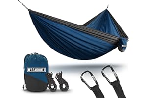 Bear Butt Camping Hammock - 2 Person Double Hammock - Portable Backpacking & Camping Gear - Perfect for Hiking & Outdoor Travel