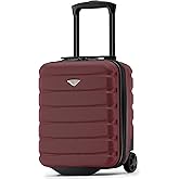 Flight Knight Lightweight 2 Wheel ABS Hard Case Suitcases Cabin Carry On Hand Luggage Approved for Over 100 Airlines Includin