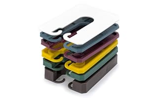 INNONEXXT Haut de gamme Entretoises | 400 pièces, 60x45 mm | entretoises, écarteurs, plaques en plastique, plaquettes de compensation, blocs, plaquettes de compensation | Set: 1, 2, 3, 4, 5, 10 mm