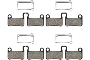 AHL Pastiglie freno a disco semi-metallico per Shimano XTR Deore XT LX Hone Saint SLX A01S M07 M07Ti M07S Ashima APV PCB TRP Dash