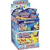 Haribo Mini Starmix, Caramelle Gommose, Gusto Frutta, Ideali Per Feste - 30 Bustine Da 40gr [1200gr]