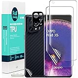IBYWIND Pellicola Protettiva per Oppo Find X5 5G 6.55",[2 Pezzi]con Metallo Protezione Obiettivo Fotocamera,Pellicola Protett
