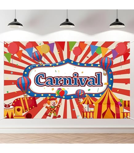 Gioco Lancio Fagioli Clown Carnevale - Banner Con 3 Sacchetti Per Feste Circus Adulti E Bambini - Foto 5