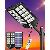Gefolly Solar Straßenlaterne 2er Set – IP67 Wasserdicht, Mit Fernbedienung, Bewegungssensor & 6500K LED