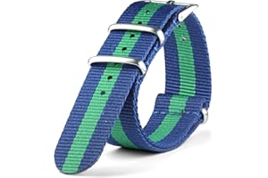 Neckarian NATO Strap 18mm 20mm 22mm 24mm Army G10 Uhrenarmband Nylon Military Watch Band für Männer Frauen