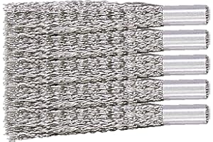 Ecobra Radierstift (5 Ersatzpinsel, Edelstahldrahtradierer)