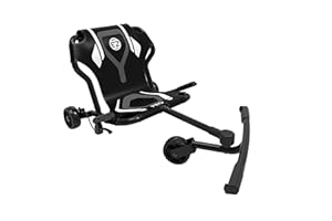 Ezyroller Pro X Fun Tricycle pour adolescents et adultes à partir de 10 ans (noir)