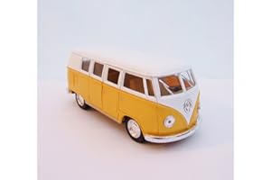 Kinsmart Campervan Bus Van Surf Camper Bus Toy Diecast Metal and Plastic 1:32 Scale Model