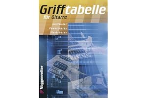 Grifftabelle für Gitarre: Nachschlagewerk mit über 4000 Akkorden!