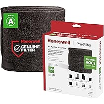 Honeywell True HEPA Filter (Captures 99.97% of Microscopic Allergens: Pollen, Dust, Smoke, Pet Dander and Dust Mites) HRFJ830E is compatible with Honeywell HPA830 Air Purifier