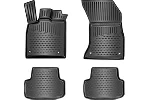 ‎ELMASLINE ELMASLINE 3D Gummimatten Set für Ford KUGA 3 (III) 2019-2026 | Fußmatten Extra hoher Rand | Zubehör