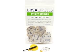 URSA STRAPS URSA Sticky Circles - Colocación confiable del micrófono. Compatible con varios soportes de micrófono, incluidos RM11 y DPA Concealers, y también se puede usar con URSA MiniMounts.