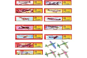 QHSXMQ 12 Stück Styroporflieger Kinder, Styropor Flugzeuge für Kinder, Styroporflieger, Gleitflugzeuge, Mini Flugzeug, Flieger Styropors, Als Mitgebsel Kindergeburtstag 4 6 Jahre