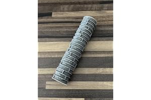 Patrick Miniatures Strukturwalze Stift für Styrodur, XPS-Schaum und Ton | 3D-Druckprodukt für 28 mm, 32 mm Tabletop-Terrain-Erstellung. (Wood Planks)