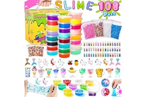 Zestaw Slime, Theefun Slime DIY Slime, zestaw do rzemiosła artystycznego, dla dzieci w wieku 6-12 lat, prezent dla dziewczynek