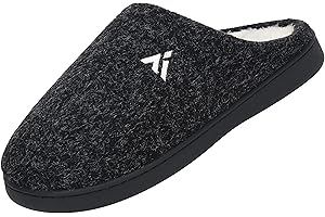Mishansha Pantofole in Memory Foam per Uomo Donna Antiscivolo Ciabatte Invernali Taglia 36-49 EU