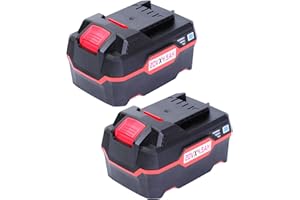 HHiMXPO Pack de 2 baterías Li – Ion de Repuesto 20 V 4.5Ah compatibles con Parkside 20V Las Herramientas inalámbricas y el Cargador PLG20