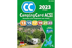 CampingCard ACSI 2023: set 2 delen Tapa blanda – 9 diciembre 2022 (Holandés)
