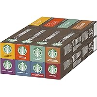 STARBUCKS Probierset by Nespresso, Kaffeekapseln 8 x 10 (80 Kapseln) - Exklusiv bei Amazon