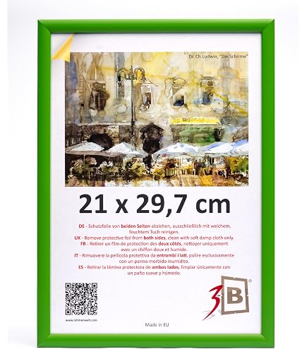 Bildershop-24 Cornice portafoto NEPAL nero (opaco) 40x60cm, cornice barocca