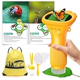 Digital Microscope for Kids, 1000X Portable Microscope | IPS 2.0" and 8 LEDs, Rechargeable, Toy Gift for Children 3-12 Years