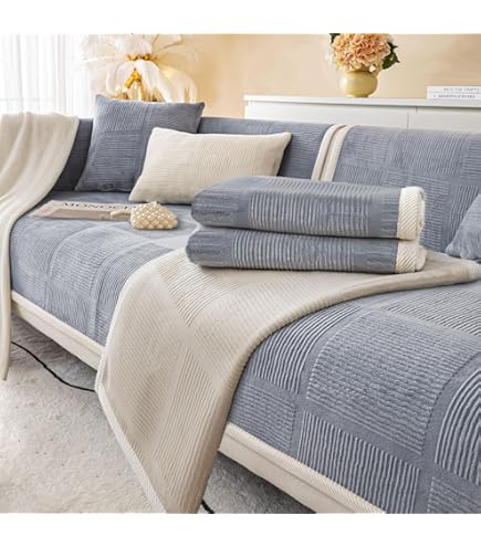 Colcha Multiusos Sofa Manta Gris Sofa Cubre Sofá Colcha Sofa