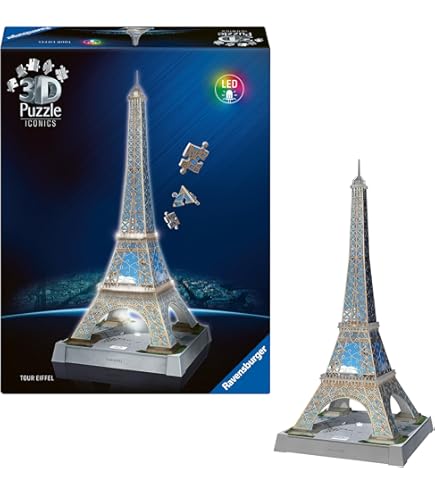 Ravensburger Puzzle - 3D-Puzzle - Allianz Arena Bei Nacht, 216 Teile