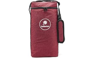 balibetov Insulated Carry Tote Matera Bag for Yerba Mate Gourd and Thermo I Modern Practical Bag for Men, Women at Work, Outdoor, Travel, Picnic