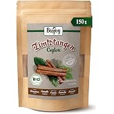 Biojoy Ceylan cinnamon BIO in branch, whole, approx. 30 pcs., 150 g | From Sri Lanka, 8-12 cm, ideal for infusion or baking,