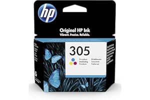 HP 305 (3YM60AE) Original Druckerpatrone Farbe für HP DeskJet 2700, 2730, 4100, 4134 und 6020, 6022, 6030, 6032, 6420, 6422, 