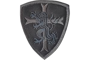 2AFTER1 ACU Subdued US Seal Team Six Lion Crusader Cross Shield ST6 DEVGRU Touch Fastener Patch