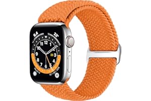 YCHDDER Braided Straps Compatible with Apple Watch 38mm 40mm 41mm 42mm 44mm 45mm 46mm 49mm,Adjustable Elastic Replacement Wristband for iWatch Series 11 10 9 8 7 6 5 4 3 SE Ultra 3 2 1 for Women Men
