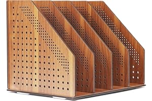 keivmlvt Faltung Holz CD-Geräte DVD-Racks Buch Rack CD-DVD Stand perfekte Regal Lagerung Organisation für CD DVD BluRay Videospiel Bücher und Zeitschriften (Kupfer)