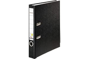 Falken Segregator PP-Color segregator biurowy z tworzywa sztucznego A4 wąski 5 cm czarny. Wyprodukowano w Niemczech. Segregator Wegański Vegan Segregator szczelinowy Segregator z mechanizmem