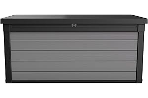 Ondis24 Keter Premier Box, contenitore per cuscini XXL, da giardino, per esterni, a prova di pioggia (570 litri)