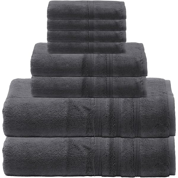 Buy Joy Mangano Supreme Sets, Towel, Charcoal Gray Online at Low Prices in  India - Amazon.in