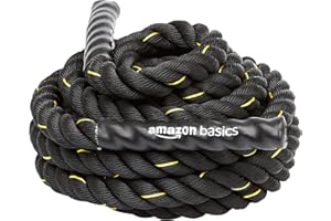Amazon Basics - Battle Rope, fune pesante da allenamento
